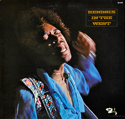 JIMI HENDRIX - Hendrix In The West album front cover vinyl record
